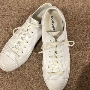 Converse All-White Casual Sneakers